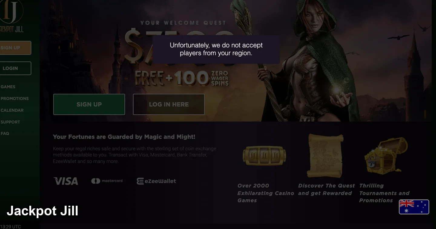 Jackpot Jill: registration registration – Jackpot Jill